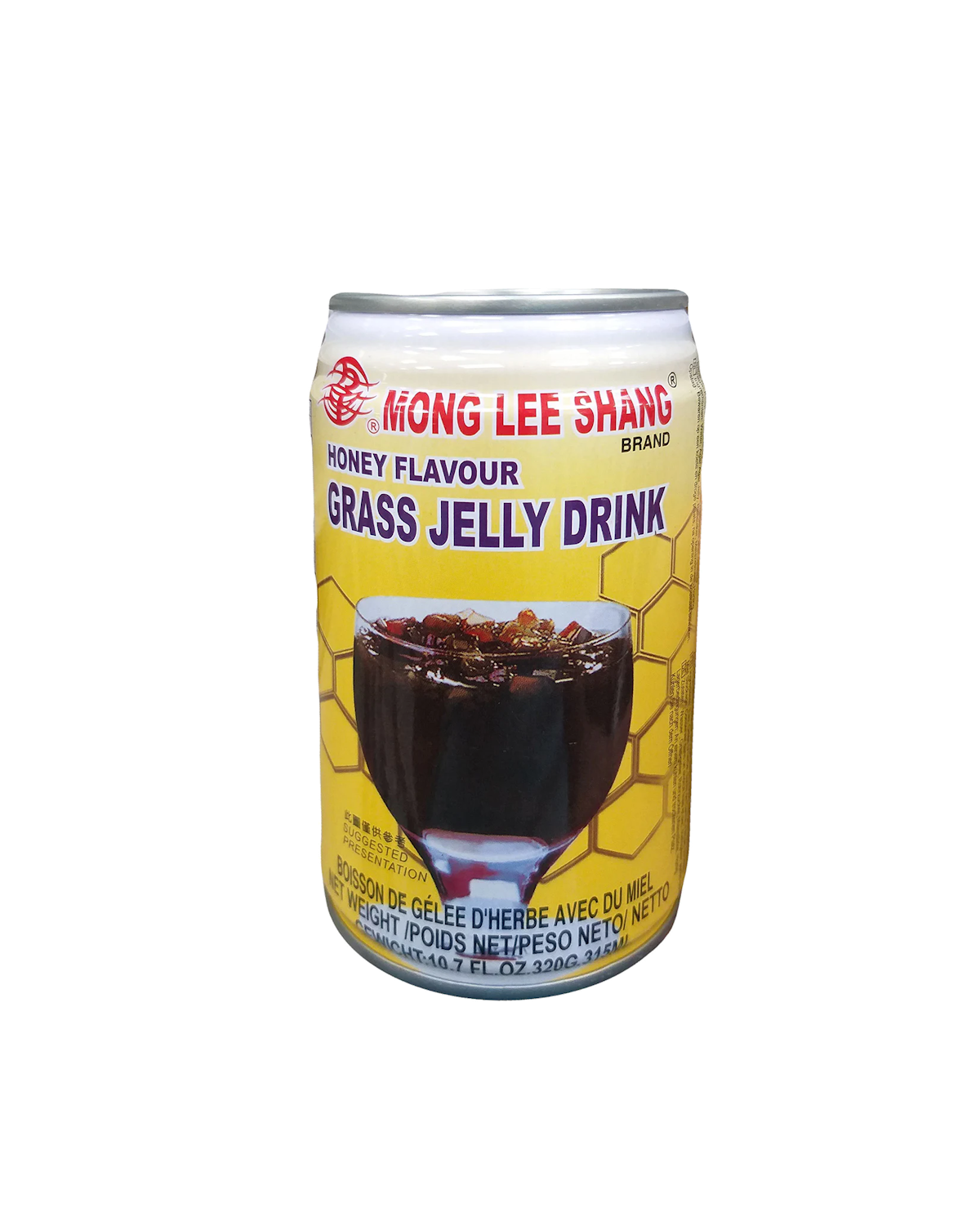 Mong Lee Shang Honey Flavour Grass Jelly Drink 315ml