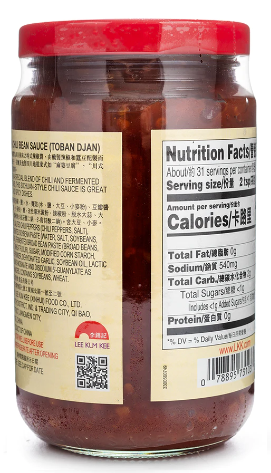 Lee Kum Kee Chili Bean Sauce (Toban Djan) 13 oz