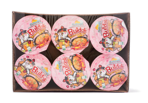 Samyang Buldak Ramen Carbonara Hot Chicken Flavor (cup)