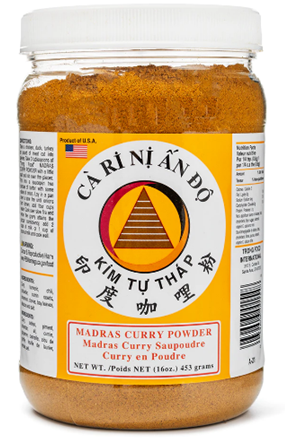Pyramide Madras Curry Powder 16 oz