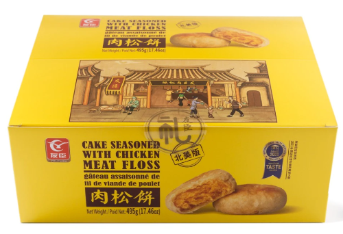 Youchen Cake Seasoned with Chicken Meat Floss 15pcs 495 g