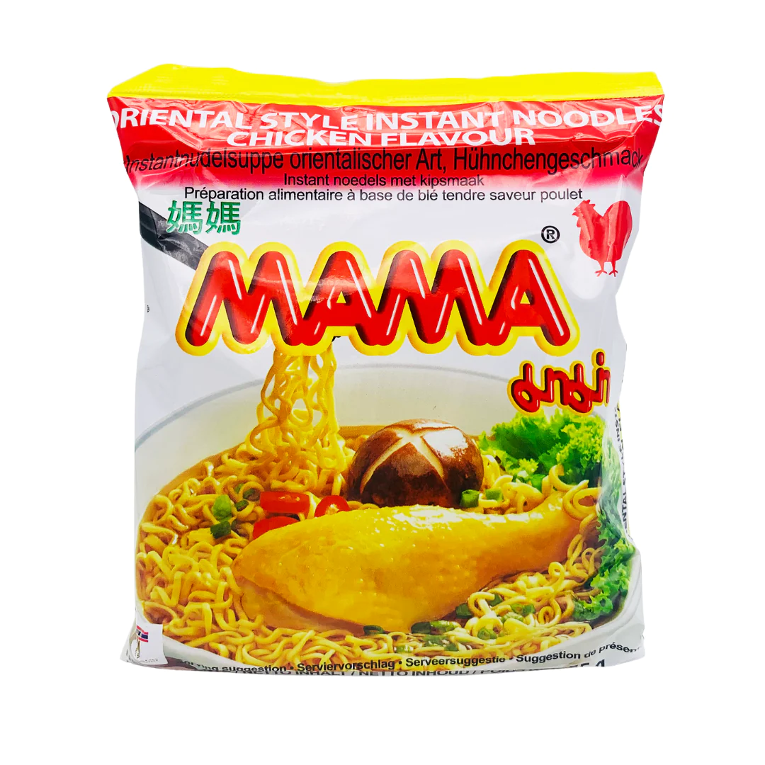 MAMA Noodles CHICKEN Instant Spicy Noodles with Delicious Thai Flavors