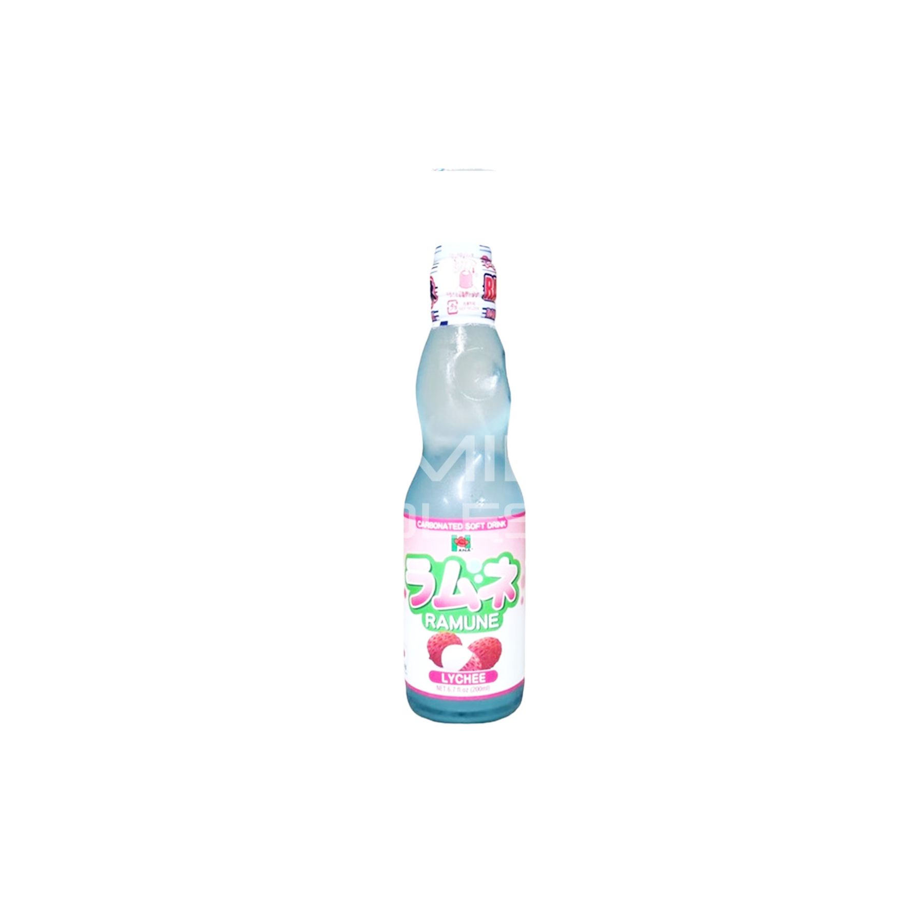 HANA RAMUNE SODA LYCHEE FLAVOR 200ML