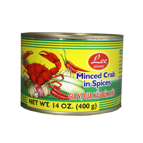 Lee Brand Minced Crab In Spices 400g