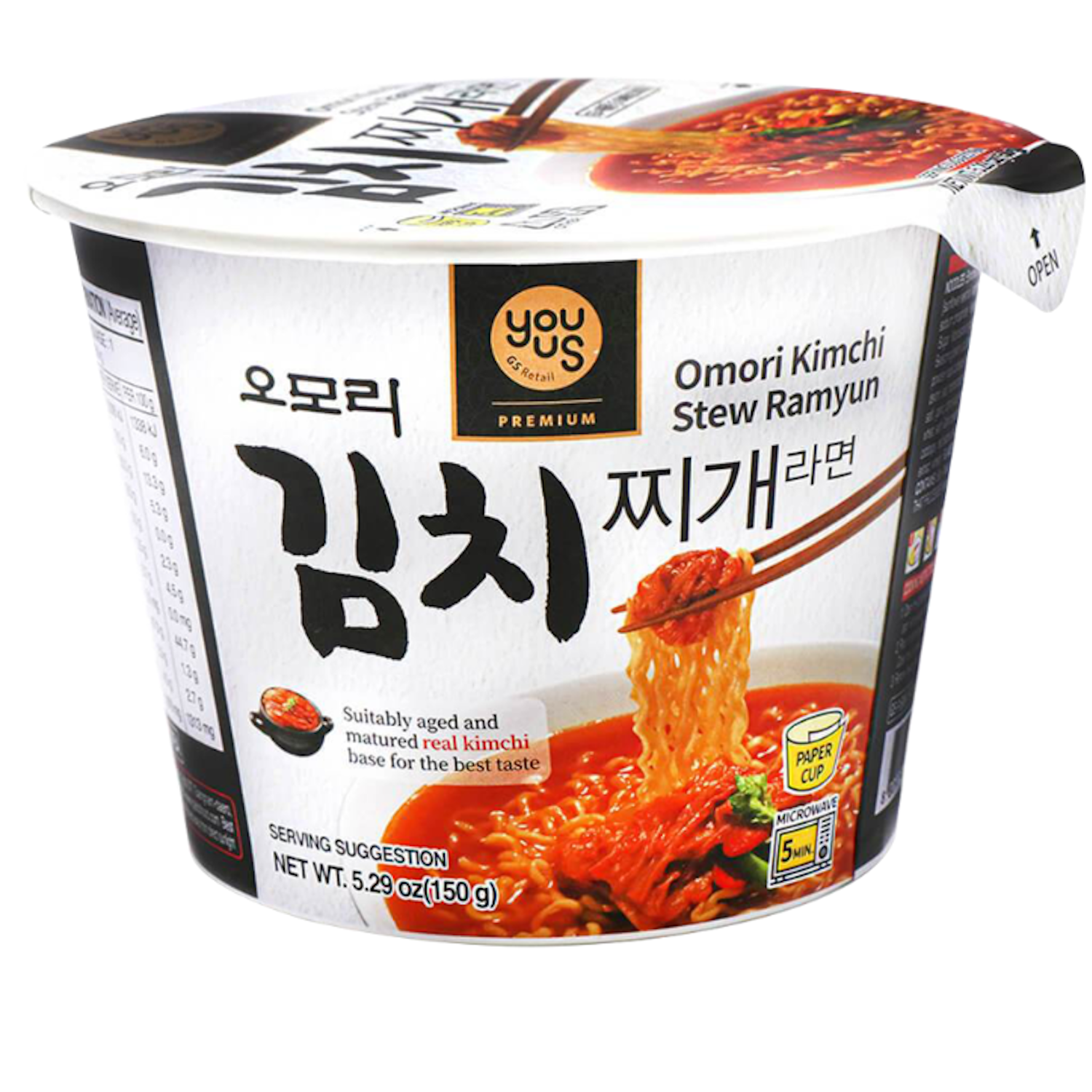 Omori Kimchi Stew Cup Ramen 150g