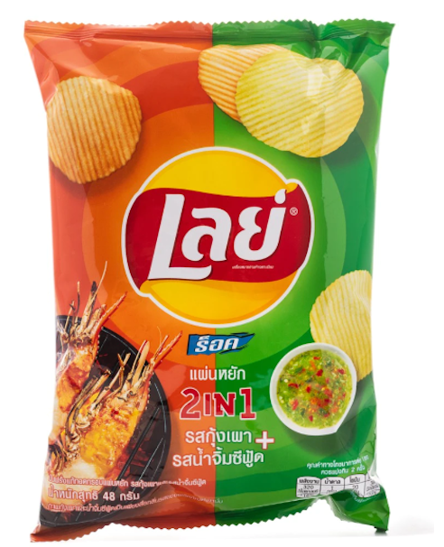 Lay's Potato Chip 2in1 Seafood Sauce 48 g