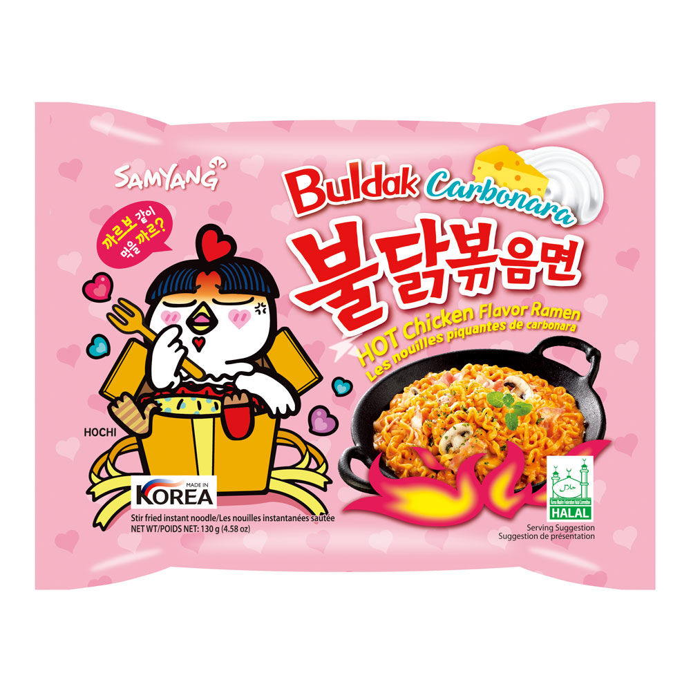 Samyang Buldak Ramen Carbonara Hot Chicken Flavor