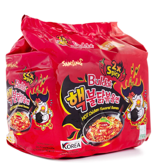 Samyang Buldak Ramen, Hot Chicken Flavor, 2x Spicy