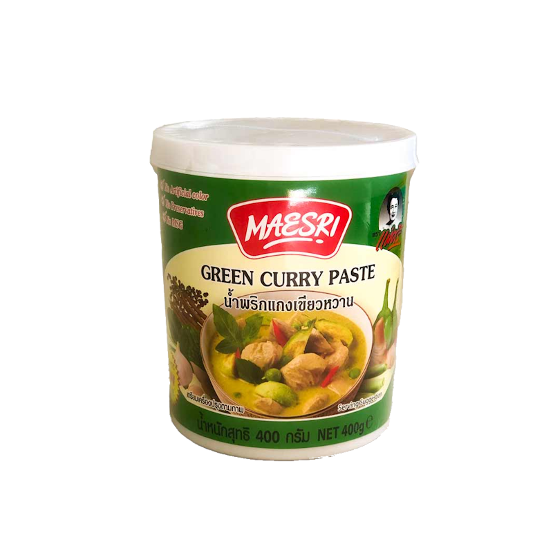 Maesri Thai Green Curry Paste 400g