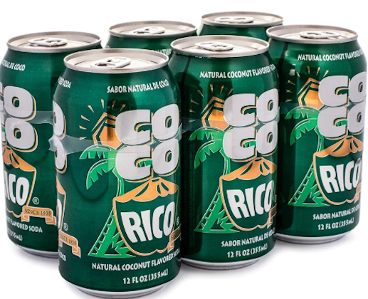 [COCO RICO] Soda 355ml x 6pk 12 oz