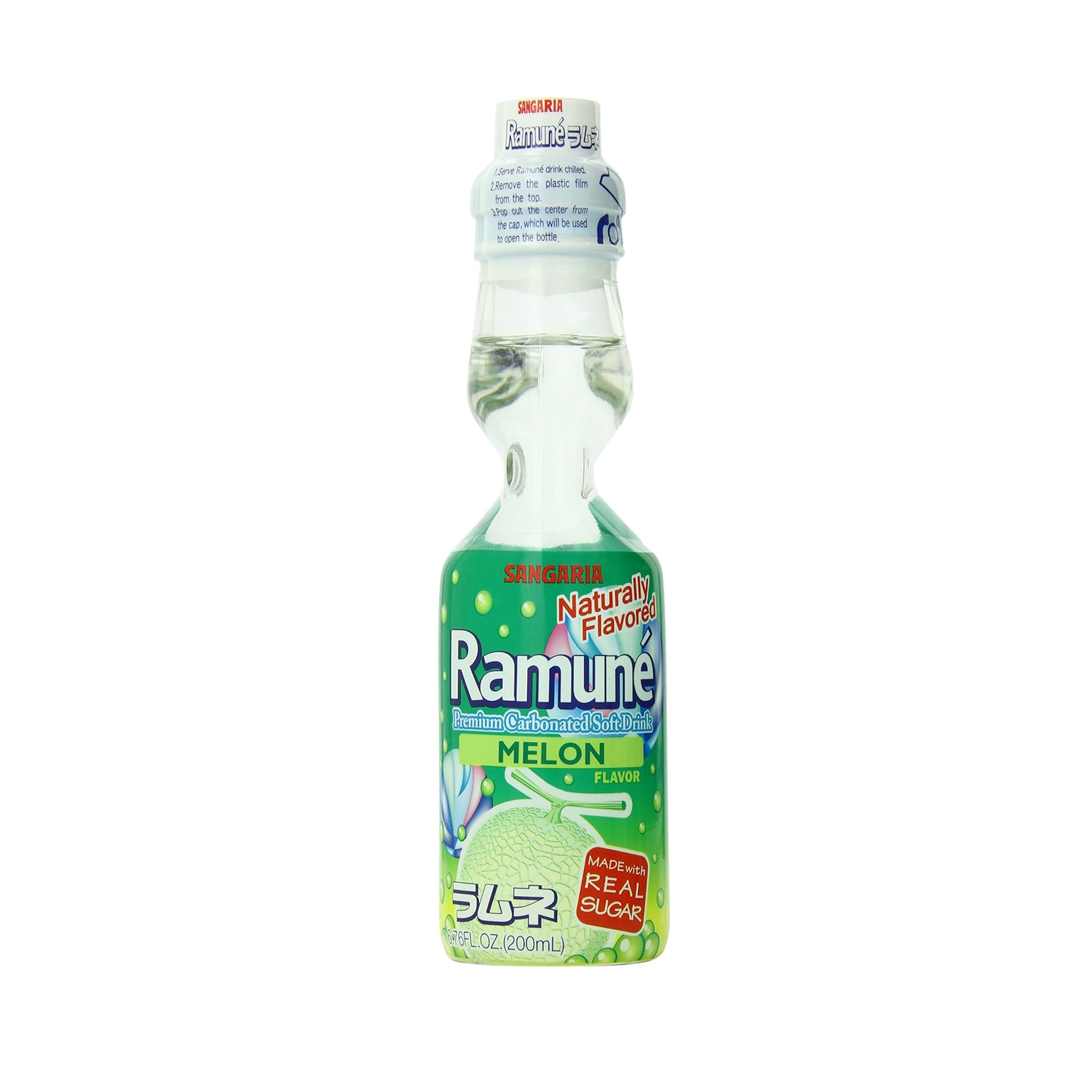 Sangaria Ramune Melon Flavor 200ml