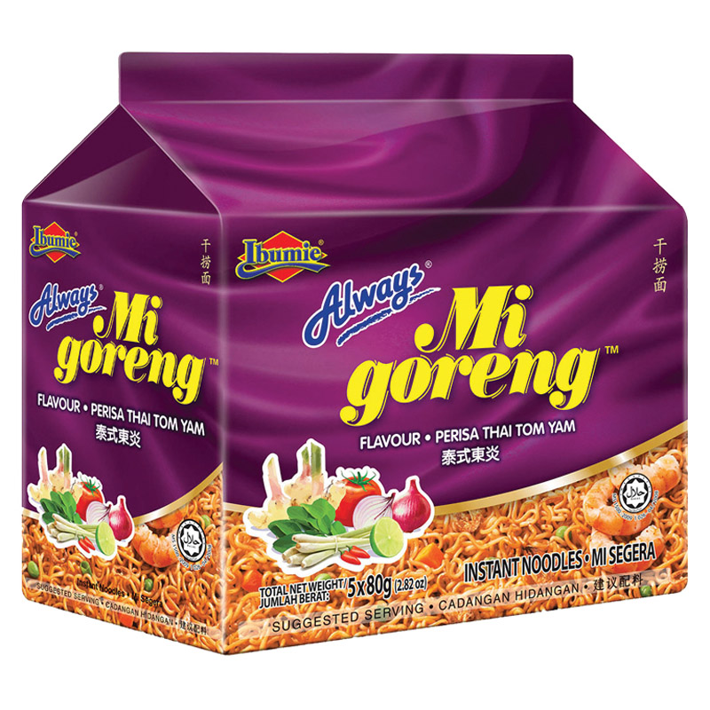 Ibumie Mi Goreng Instant Noodles - Thai Tom Yam