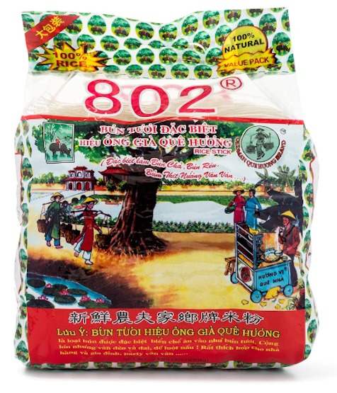 Oldman Que Huong Brand 802 Rice Stick 2 lb