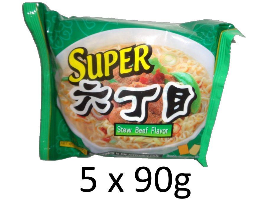 SUPER RAMEN STEWED BEEF INSTANT NOODLES